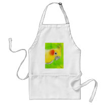 Peek-a-boo Cockatiel aprons