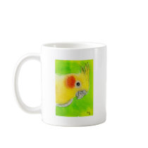 Peek-a-boo Cockatiel Mug