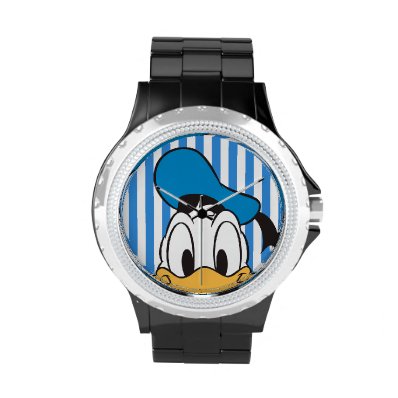 Peek-a-Boo Donald Duck Wristwatches