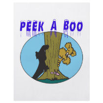 Peek A Boo Flyer Design