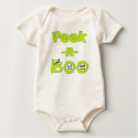 Peek A Boo Infant Organic / Creeper t-shirts by thekoolestofkayz Peek A Boo Infant Organic / Creeper t-shirts