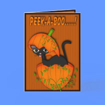 Peek-A-Boo Kitty cards