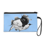 Peek A Boo Kitty Wristlet