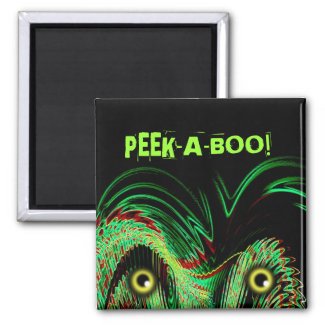 PEEK-A-BOO! magnet