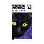 Peek-a-boo (medium) Cat Postage stamp