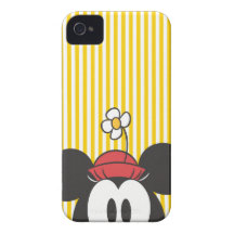 Peek-a-Boo Minnie Mouse iPhone 4 Case