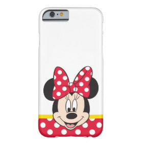 Peek-a-Boo Minnie Mouse - Polka Dots Barely There iPhone 6 Case