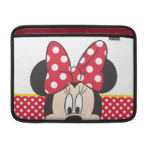 Peek-a-Boo Minnie Mouse - Polka Dots MacBook Air Sleeve at  Zazzle