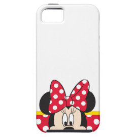 Peek-a-Boo Minnie Mouse - Polka Dots iPhone 5 Case