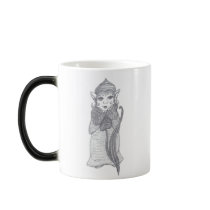 Peek-a-boo mugs