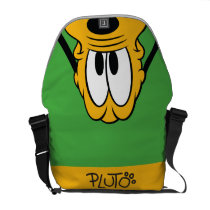 Peek-a-Boo Pluto Courier Bag at Zazzle