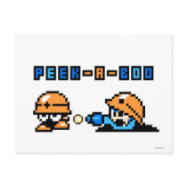 Peek-a-Boo Postcard