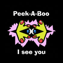 Peek-A-Boo posters