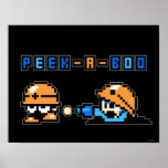 Peek-a-Boo Poster