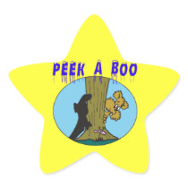 Peek A Boo Sticker
