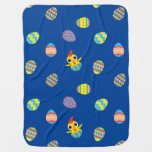 Peekaboo Barn Easter | Easter Egg Pattern Receiving Blanket