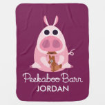 Peekaboo Barn Easter | Leary the Pig Stroller Blanket