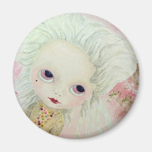 Peekaboo Blythe Refrigerator Magnet
