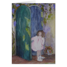 Peekaboo Notecard Tarjetón
