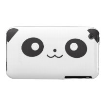 Peekaboo Panda iPhone 3 Case