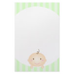 Peekaboo - Prevent Mommy Brain Green Stationery