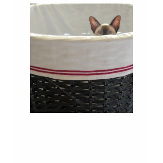 Peekaboo Siamese Kitten Shirt shirt