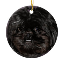 Peekapoo Christmas Ornament