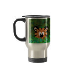 Peeking Baby Tiger Rahul Left Handed Travel Mug