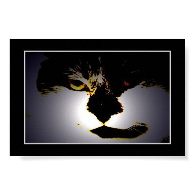 Peeking Cat II Posters by pauljohnkurf