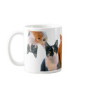 Peeking Cats mugs by chikichikiboing Peeking Cats mugs
