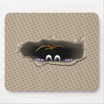 Peeking Creature mousepads by Lidusik Peeking Creature mousepads
