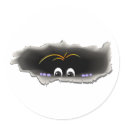 Peeking Creature stickers by Lidusik Peeking Creature stickers