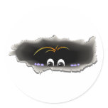 Peeking Creature stickers