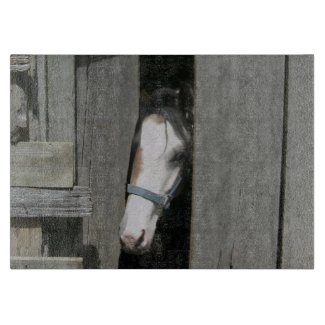 Peeking Horse