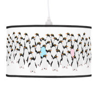 Peeking Penguins Lamp