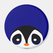 Peeking Penguins Magnet