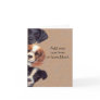 Peeking Puppy Dogs Note card, Thank you cards