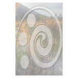 Peeking Through the Brush stationery