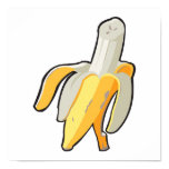 peeled banana print