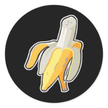 peeled banana stickers