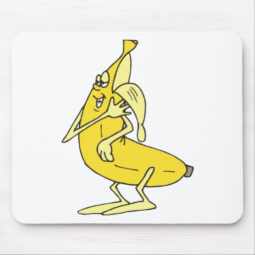 Peeling Banana Mouse Pads