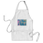 Peeling paint apron