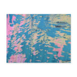 Peeling paint postcard
