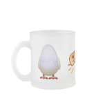 Peep Frosted Glass Mug