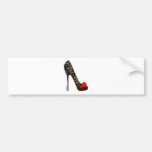 Peep Toe Platform Pump Bumper Sticker