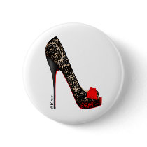 Peep Toe Platform Pump Buttons
