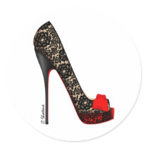 Peep Toe Platform Pump Stickers
