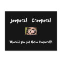 Peeper Postcard by MarDar Peeper Postcard