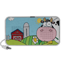 Peeping Cow Notebook Speakers