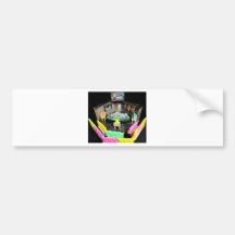 PEEPS POKER HEADS UP CHAMPIONSHIP BUMPER STICKER